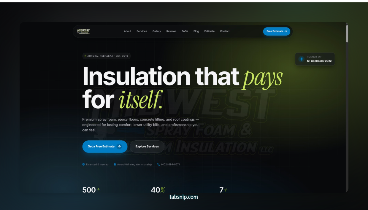Midwest Spray Foam & Custom Insulation